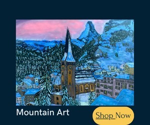 Zermatt Paintings from The Ski Guru