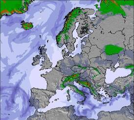 Europe Snow Forecast