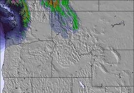 Northwest USA Mapa de Neve (3 dias)