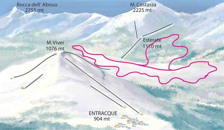 Entracque Piste / Trail Map