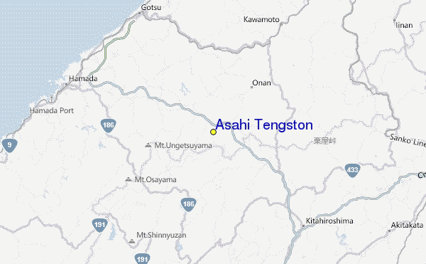 Asahi Tengston Location Map