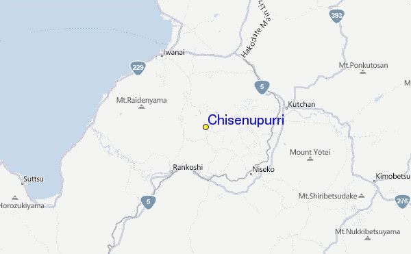 Chisenupurri Location Map