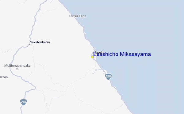 Esashicho Mikasayama Location Map