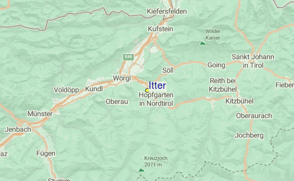 Itter Location Map