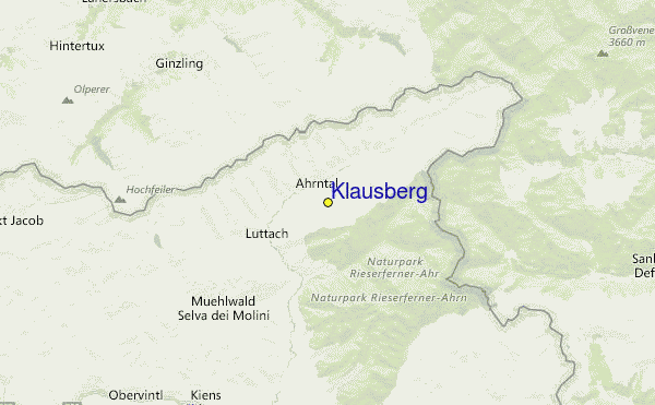 Klausberg Location Map