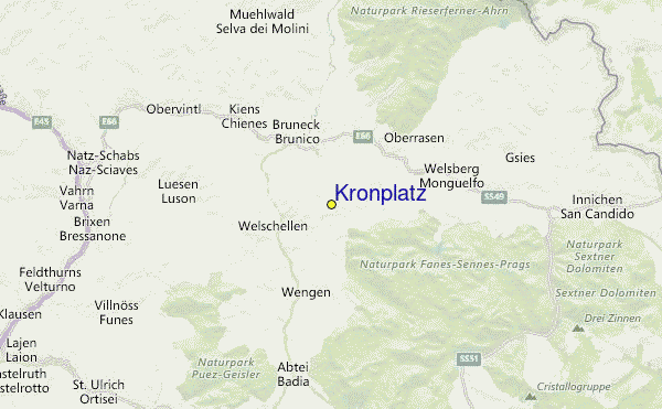 Kronplatz Location Map