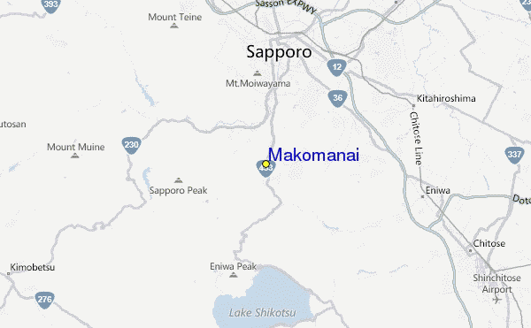 Makomanai Location Map