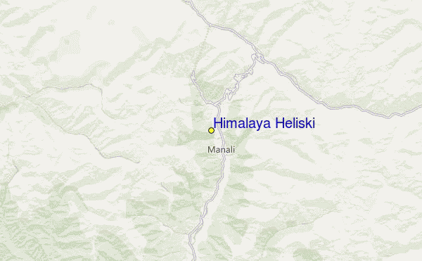 Manali (Himachal Heli-Ski) Location Map