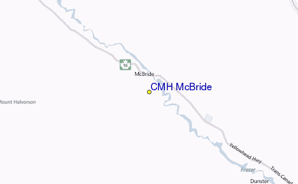 CMH McBride Location Map