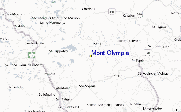 Mont Olympia Location Map