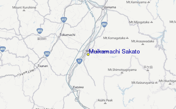 Muikamachi Sakato Location Map