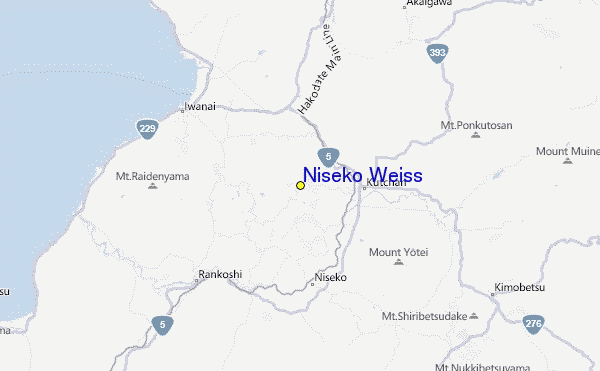 Niseko Weiss Location Map