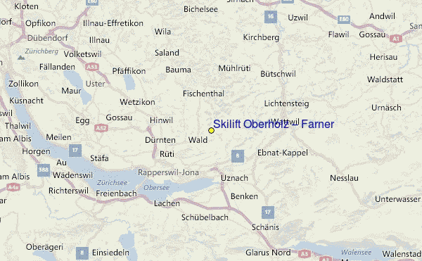 Skilift Oberholz – Farner Location Map