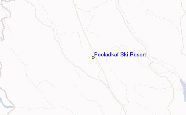 Pooladkaf Ski Resort Location Map