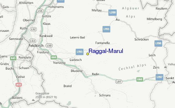 Raggal/Marul Location Map