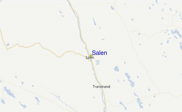Sälen Location Map