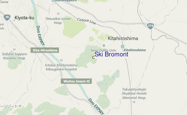 Ski Bromont Location Map