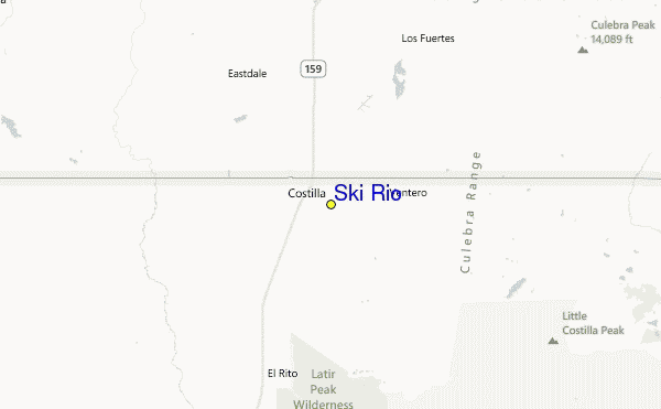 Ski Rio Location Map