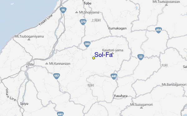 Sol-Fa Location Map