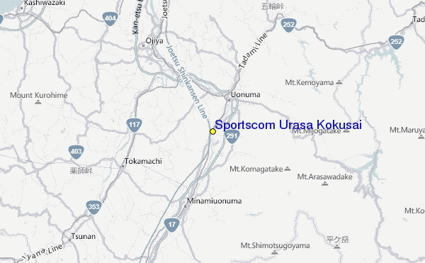 Sportscom Urasa Kokusai Location Map