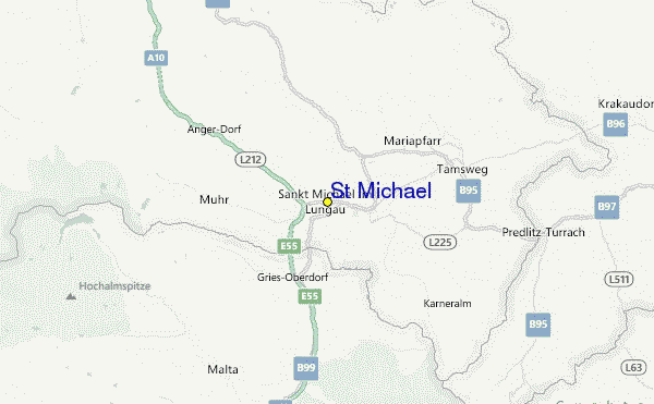 St Michael Location Map