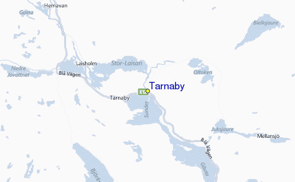 Tärnaby Location Map