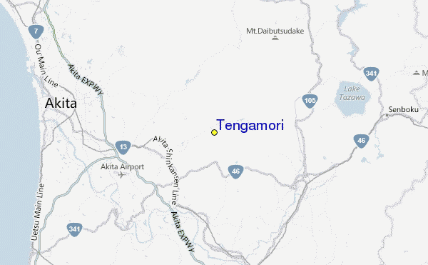 Tengamori Location Map