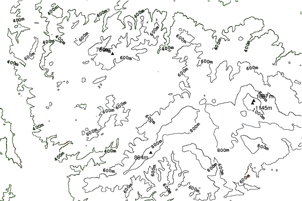 Altenau neighbourhood contours