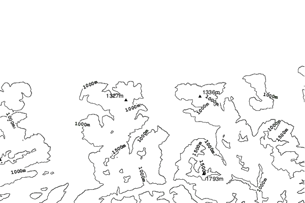 Bad Wiessee neighbourhood contours