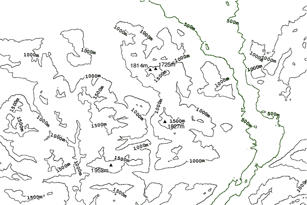 Bayrischzell/Sudelfeld neighbourhood contours