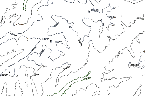 Bettmeralp - Aletsch Arena neighbourhood contours