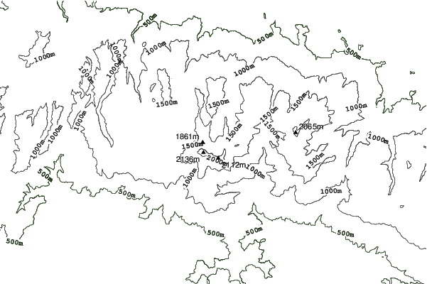 Bozdag neighbourhood contours