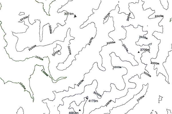 Brévent-Flégère neighbourhood contours