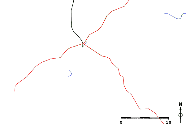 Roads and rivers close to Calabogie