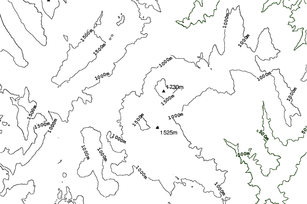 Capracotta neighbourhood contours