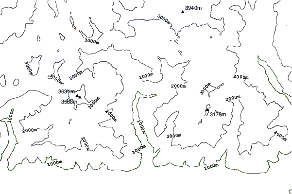 Caspoggio neighbourhood contours