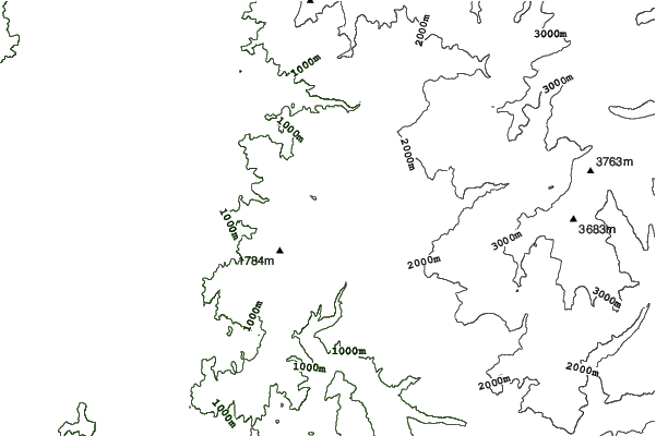 Chapa Verde neighbourhood contours