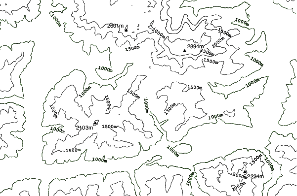 Dienten neighbourhood contours
