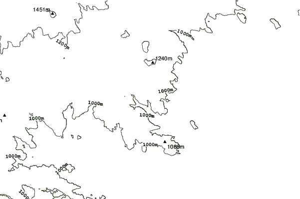 Eastlink Park neighbourhood contours