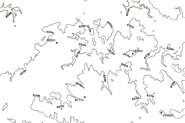 Eibenstock neighbourhood contours