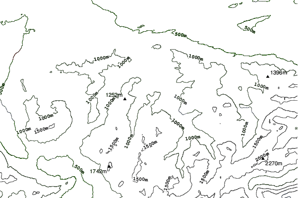Einsiedeln neighbourhood contours