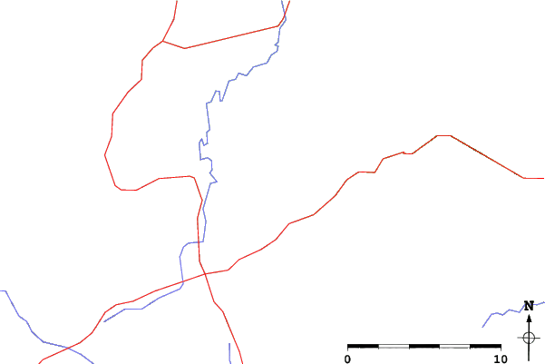 Roads and rivers close to Fairmont Hot Springs
