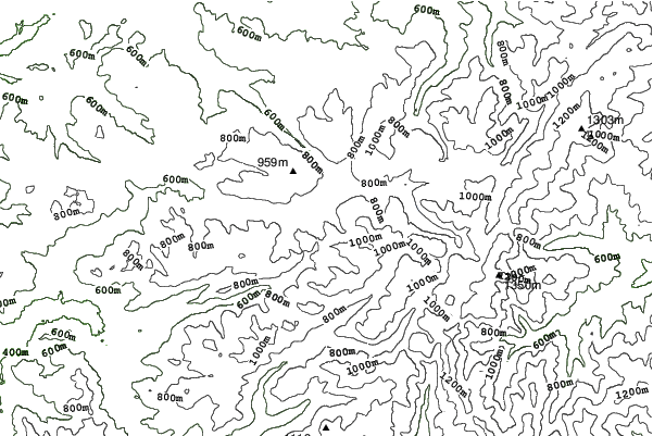 Gérardmer neighbourhood contours