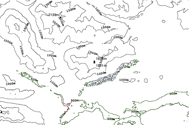 Gerlitzen neighbourhood contours