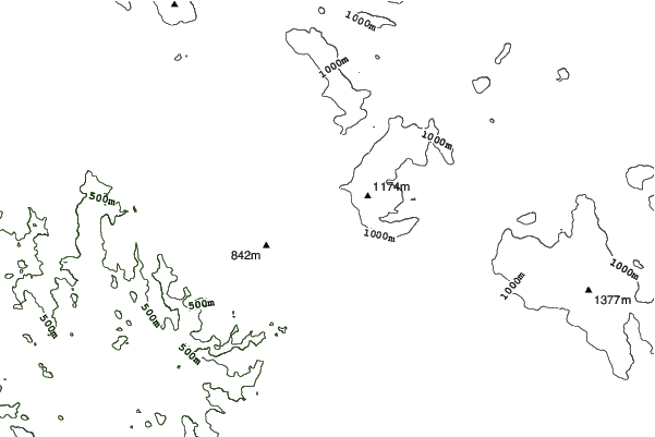 Grainet/Haidel neighbourhood contours