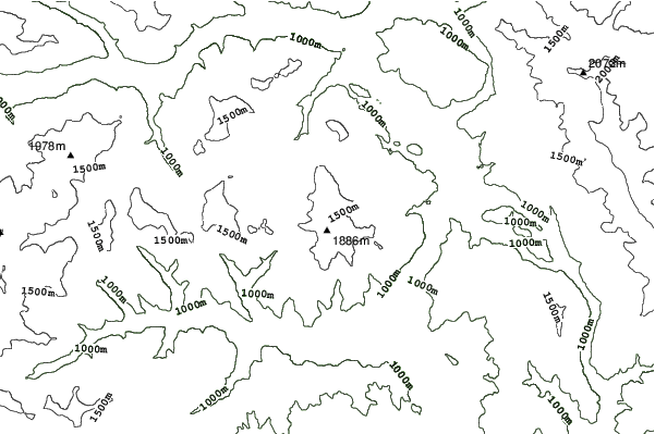 Grebenzen-St Lambrecht neighbourhood contours