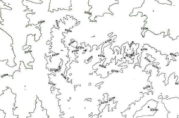 Hahnenklee neighbourhood contours