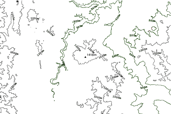 Hijiriyama Panorama neighbourhood contours