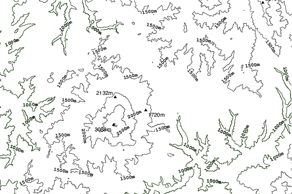 Kaida Kogen Mia neighbourhood contours