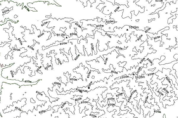 Karolinka neighbourhood contours